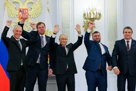 Putin annexes Ukrainian regions, vows to use 'all means' to protect  territories | The Times of Israel