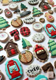 Caramel Royal Icing Recipe Video Of Decorating Camping Cookies Sweetopia Recipe Christmas Cookies Decorated Camping Cookies Cookie Decorating