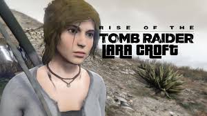 Lara croft often keeps her outfits fairly simplistic, mostly sporting a tank top that's either blue or gray, and lara croft can be called a great many things: Lara Croft Rise Of The Tomb Raider Add On Ped Gta5 Mods Com
