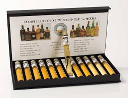 12 Different Sample Tubes Of Old Blended Whisky A Blast From The Past 25ml Each Whisky Bottle Design Blended Whisky