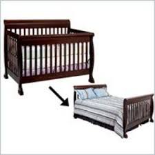 Da Vinci Davinci Kalani 4 In 1 Convertible Wood Baby Crib W Toddler Rail In Espresso Cribs Baby Crib Mattress Twin Mattress