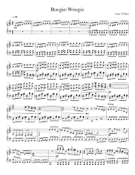 Published by hal leonard (hl.140698). Boogie Woogie Sheet Music For Piano Solo Musescore Com