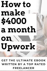 Upwork Your Way To Freedom Ebook Upwork Success Ebook 4000 Month Upwork Work From Home Tips Best Online Jobs