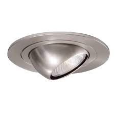 Guaranteed low prices on all modern lighting and accessories + free shipping on orders over $75! Halo 4 In Satin Nickel Recessed Ceiling Light With Adjustable Eyeball Trim 998sn The Home Depot