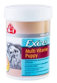 8 v 1 excel multi vit puppy vitaminy dlya shenkov 100 tabl