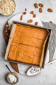Sweet Potato Pie Bars Gluten Free Vegan From My Bowl