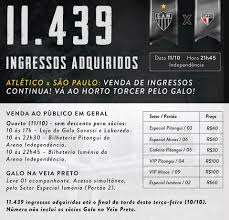 O caminho para a @gloriaeterna ! Atletico X Sao Paulo Venda Continua Clube Atletico Mineiro Facebook