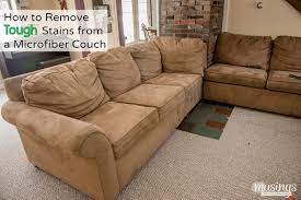 It's one of the best home remedies for the task. How To Remove Tough Stains From A Microfiber Couch Living Well Mom