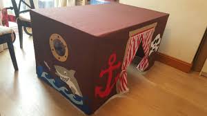 Pirate Ship Play Tent Table Cover Kids Play Tent Card Table Playhouse Play Tent