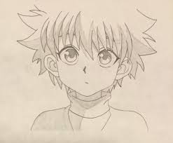 I've seen this image on a poster and i tried drawing it.so not my concept,(and i don't know whose) i never traced it, yet i was. Killua Drawing Hunterxhunter