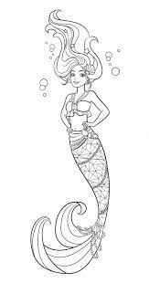 Do you want to take mermaid coloring pages of ideas to spend your holiday? Beautiful Mermaid Barbie Coloring Pages Youloveit Com