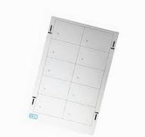 A4 Size MF Desfire 2k 4k 8k nfc chip 3X8 , 2X5 Layout PVC ...