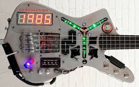 Build at your own risk! Bass To The Future Diy Time Machine Bass Guitar Boing Boing