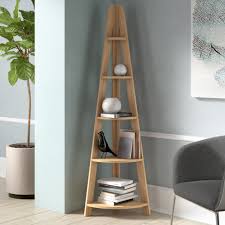 4.7 out of 5 stars 36. Zipcode Design Yareli 175 5cm H X 39cm W Corner Bookcase Reviews Wayfair Co Uk