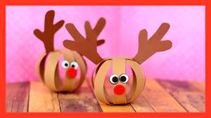 Reindeer crafts for kids, reindeer crafts for adults and reindeer craft ideas abound! Paper Ball Reindeer Craft Fun Christmas Craft For Kids Youtube