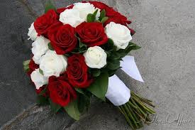 From a seaside chic wedding at congress hall in cape may, new. Purity And Passion Are Symbolized With White And Deep Red Roses A Classic Choice Flowers By Red Rose Bouquet Wedding Red White Rose Bouquet Red Rose Bouquet
