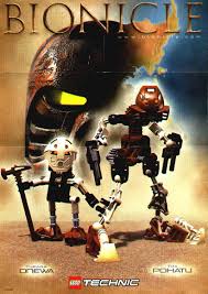 Bionicle 2 Legends Of Metru Nui Poster Turaga Onewa And Toa Pohatu Lego Bionicle Legos Bionicle