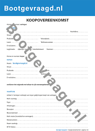 Check spelling or type a new query. Bekijk Hier Het Voorbeeld Koopcontract Van Bootgevraagd Nl