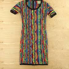 Vintage Coogi Sweater Bodycon Dress 90 Cotton Xs S Coogi Sweater Coogi Sweaters