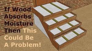 You could use concrete drive screws to attach wooden strips on the front and rear edges of the existing treads. Watch This Video Before Covering Concrete Stairs With Wood Home Remodeling Ideas Youtube