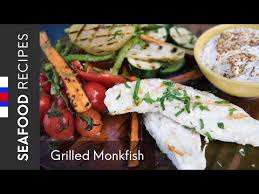 15 to 30 min (i am not sure of the time as i was not paying that. Grilled Monkfish Tail With Vegetables How To Prepare And Cook Monkfish Recipe By Gutti Winther Youtube