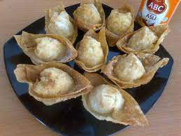 Fried Chicken Filled Dumplings By Yayat Susilawati Directenak Com