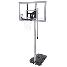 Some kids leagues will lower the hoop to 8 feet or 9 feet to acknowledge that younger kids have a hard time shooting at 10 feet high. Spalding Basketball System Nba Silver Series 44 Polycarb Black The School Locker