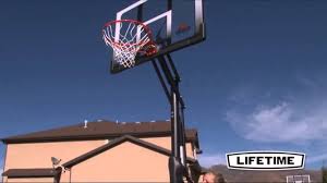 Lifetime 71281 Adjustable 52 In Ground Basketball System Youtube