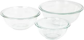 We did not find results for: Amazon Com Pyrex Glass Mixing Bowl Set 3 Piece Set Nesting Microwave And Dishwasher Safe Kitchen Dining