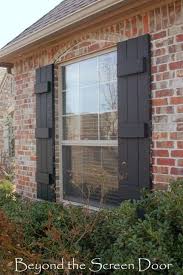 Painting Exterior Shutters Sonya Hamilton Designs Brick Exterior House Red Brick House Exterior Exterior Brick