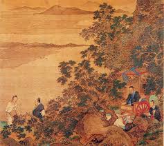 Confucius Hello Zilu Inquiring The Ferry Learn Chinese Ancient China Chinese Art