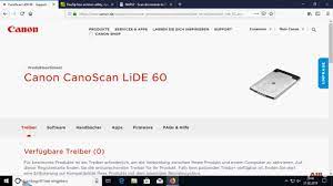 It also includes the canoscan toolbox software needed to run certain … Altere Canon Scanner Canoscan Lide 60 U A Unter Windows 10 64 Bit 2021 Youtube