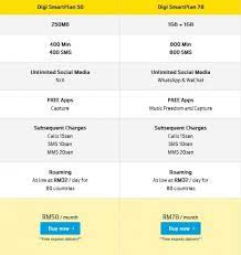 Find the best mobile data plan in malaysia upgrading from your prepaid mobile plan? Digi Smartplan Postpaid Plan Now Offering Unlimited Calls Sms From Rm98 Month