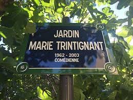 Parle partout dans la ville. Marie Trintignant