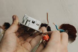 Visible signs of an overloaded electrical installation