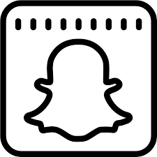 Snapchat Icon - Free D - - - Snapchat De Millie Bobby - Snapchat Logo Png  White Clipart - Large Size Png Image - PikPng