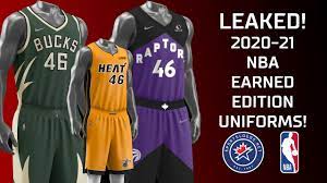 Leaked Every 2021 Nba Earned Edition Uniform Sportslogos Net News