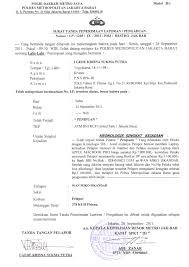 Niatan silvia melaporkan najwa shihab ke sentra pelayanan kepolisian terpadu (spkt) polda metro jaya belum terlaksana. 17 Contoh Surat Kuasa Laporan Ke Polisi