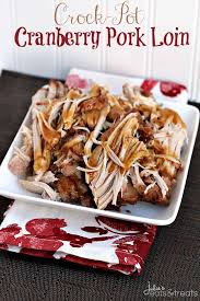 Since the meat is frozen raw, it cooks for. Crock Pot Cranberry Pork Loin Savory Pork Loin Slow Cooked In A Cranberry Sauce Cooking Recipes Slow Cooker Recipes Recipes