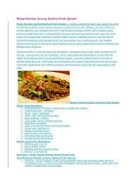 Maybe you would like to learn more about one of these? Resep Kwetiau Goreng Seafood Enak Spesial