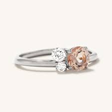 James allen open opal and diamond ring in 14k rose gold, $890, jamesallen.com. 32 Best Colored Engagement Rings Of 2021