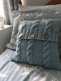 Erica harbin's cabled beanie is a reproduction of the hat emma wore in the dreamy episode of once upon. 3 Cables Cushion Cover Knitting Pattern By The Lonely Sea Heather C In 2021 Knitted Cushion Covers Knitted Cushions Sewing Cushions