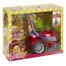 Find The Barbie Career Dolls Farmer And Tractor At Michaels 21 97 44 Clearance Barbie Playsets Barbie Kids Barbie Sets