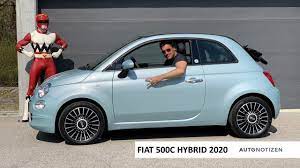 The fiat 500 cabrio is a car with a long and storied history. 2020 Fiat 500c Hybrid Kleines Cabrio Im Review Test Fahrbericht Youtube