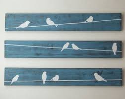 Birds On A Wire Wall Art Pin By Elenh Zenioy On Nautical Inspirations In 2020 Rustic Wall Art Wire Wall Art Diy Wall Art