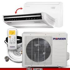 Pioneer 24 000 Btu 20 Seer Floor Ceiling Mini Split Air Conditioner Heat Pump System Full Set Heat Pump System Ductless Mini Split Heat Pump