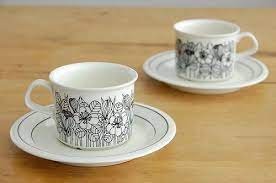 arabia アラビア krokus クロッカス コーヒーカップ ソーサー 北欧 暮らしの道具店 コーヒーカップ カップ ソーサー アラビア食器