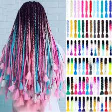 Fox (4) zury sis (43) special price. Jumbo Braids Long Ombre Jumbo Synthetic Braiding Hair Crochet Blonde Pink Blue Grey Hair Extensions African Viscera Moon Ray Shop