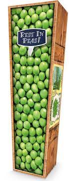 Rest In Peas Casket Coffin Peas
