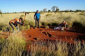 Circles of barren land, ranging from one to several feet in diameter, appear and disappear spontaneously in namibian grasslands. Researchers Get To The Bottom Of Fairy Circles